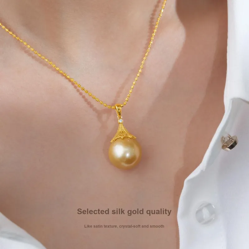 ME LUXE Pearl Pendant, Premium Feel Women's-3