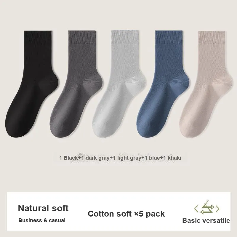 7 SEVFUN Mid Calf Socks Men's Combo Set-1