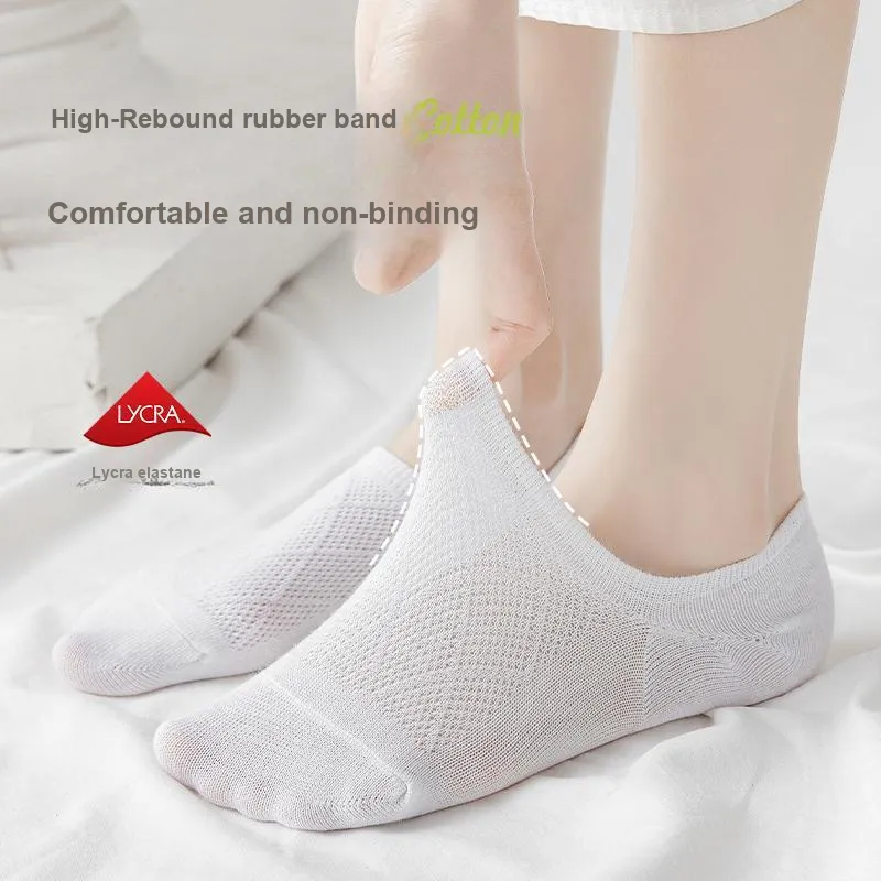 Top Melon No Show Socks Women's 5 Pack-47