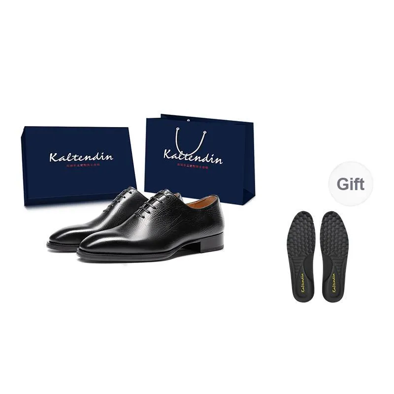 Kaltendin Dress Shoes Men's Black-5