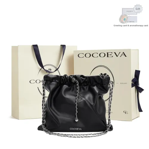 COCOEVA Shoulder Bags Black