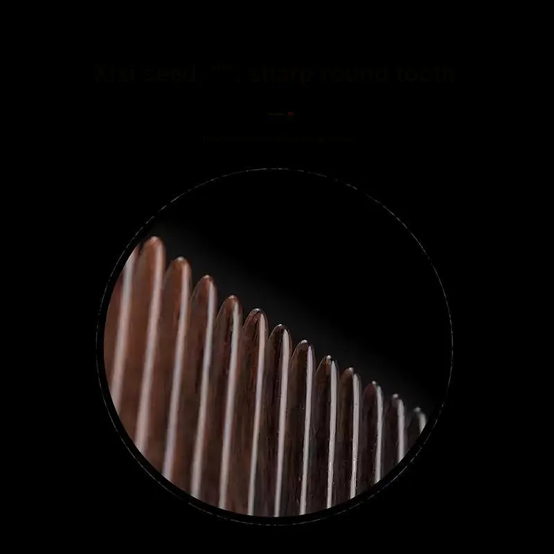 XIXIZI Ebony Comb High End Gift Box Fine Tooth Comb Hair Care-5