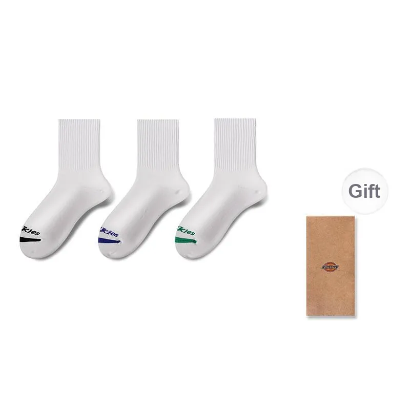 Dickies High Rebound Comfortable Skin Friendly Fall Winter Crew Socks Unisex-48
