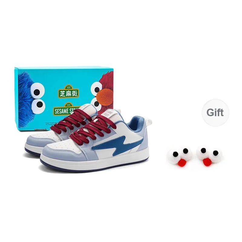 SESAME STREET Height Increasing Balance Abrasion Resistant Lightweight Slip Resistant Skateboard Shoes Unisex-53