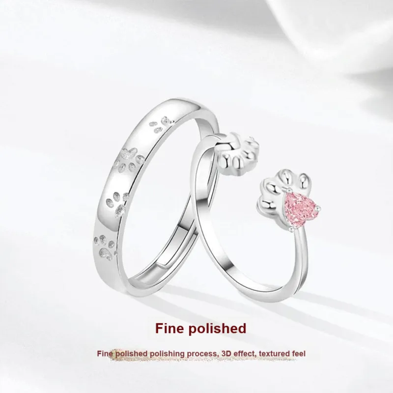 Master Kim Niche Luxury Design Advanced Touch Adjustable Opening Ring Unisex-4