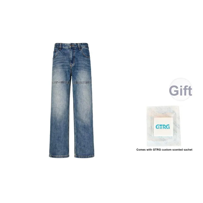 GTRG Jeans Unisex Medium Blue-0