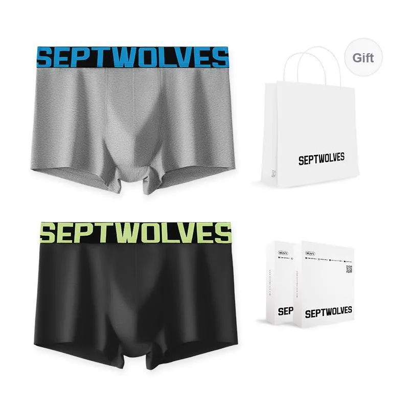 SEPTWOLVES Panty Gift Box Men's 2 Pack-7