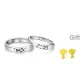 999 Fine Silver-Forever Yours Couple Rings
