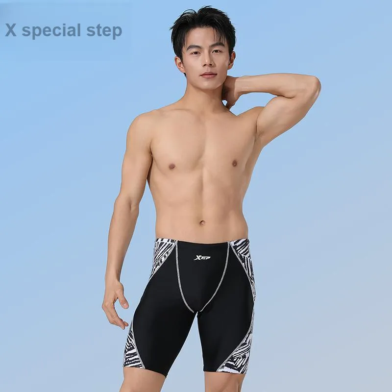XTEP Swimming Shorts Men's Black-3