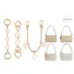 White Three-Piece Set[Camellia+Cherry Blossom+Camellia Decorative Chain 30cm]