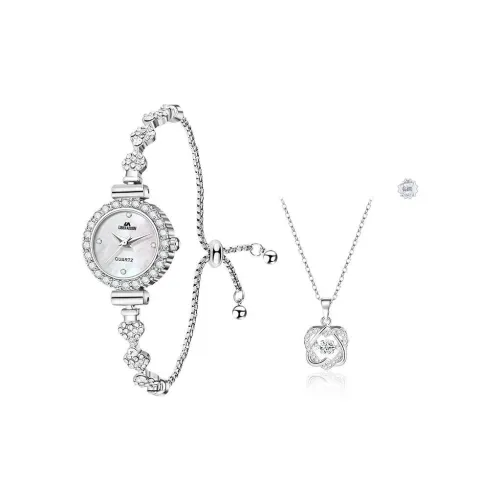 LIBER AEDON Кварцевый механизм Мать жемчуга Циферблат часов Женские часы Коробка "Сердцебиение"