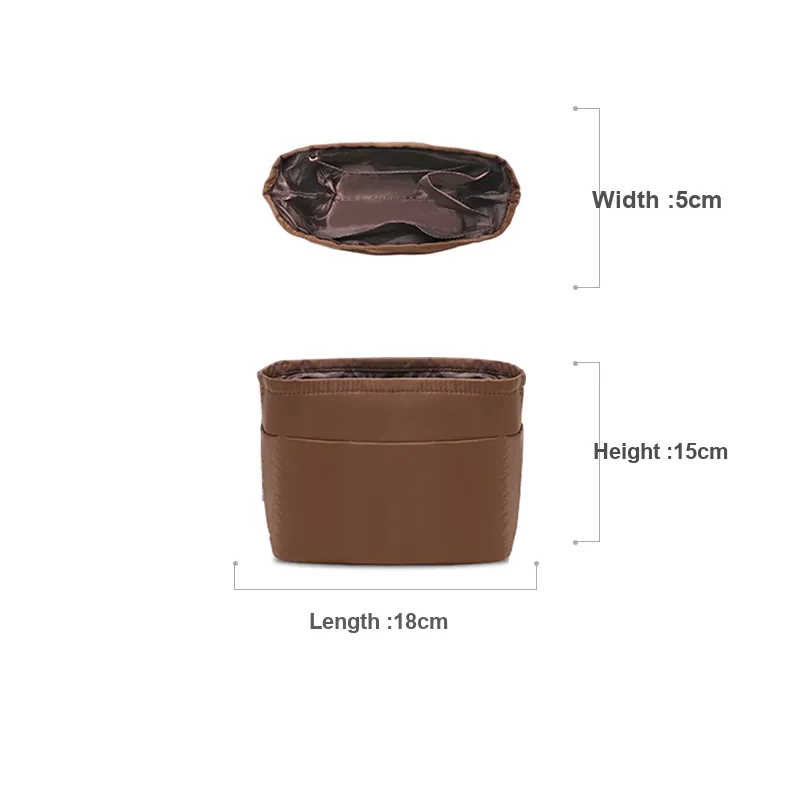 Jingxi Nylon Bag Accessories Women's Brown-1