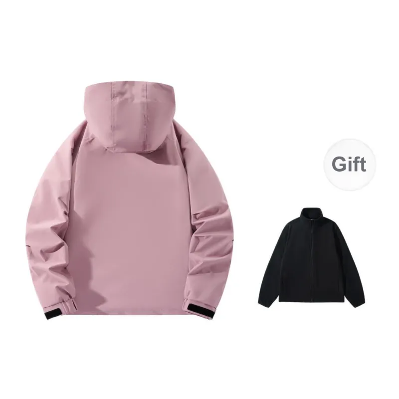 PAUL COSTELLOE Mountain Versatile Outdoor Hiking Windproof Breathable Warm Water Repellent Windbreaker Jacket Unisex-21