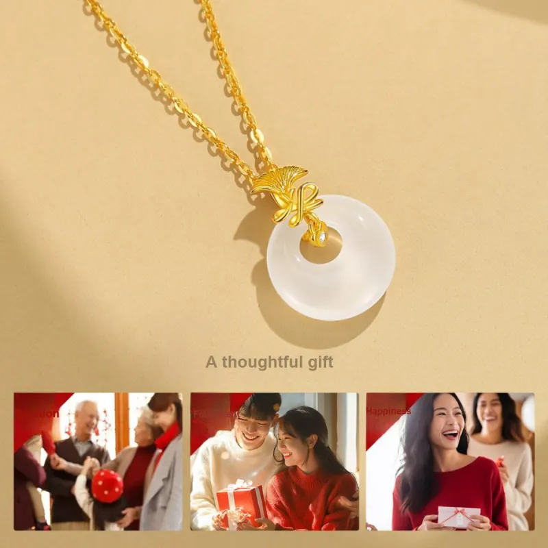 Otoshi Chalcedony Necklaces Women's-2