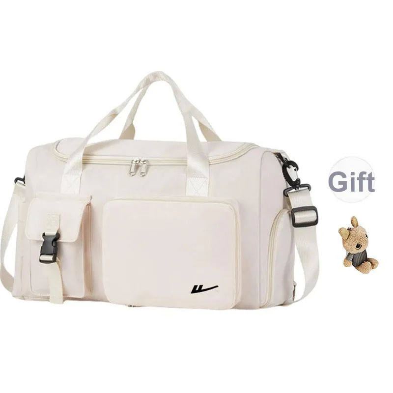 Warrior Oxford Gym Bag Large Size Unisex Ecru-0