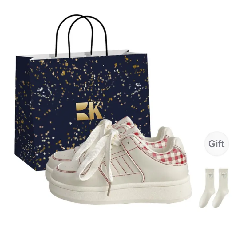 Boldi Kuki Anti Slip Wear Resistant Low Top Skateboard Shoes Women's Shopping Bag-0