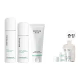 120ml 워터 + 100g 로션 + 100g 클렌저 - 신형 크림 클렌저 포함 + 화장품 파우치