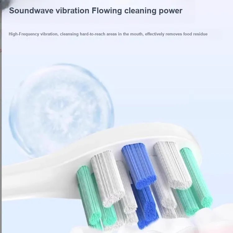 Fly Compatible With USMILE Electric Toothbrush Heads P1/U3S/P10/Y20 All Replacement DuPont Brush Professional Cleaning-1