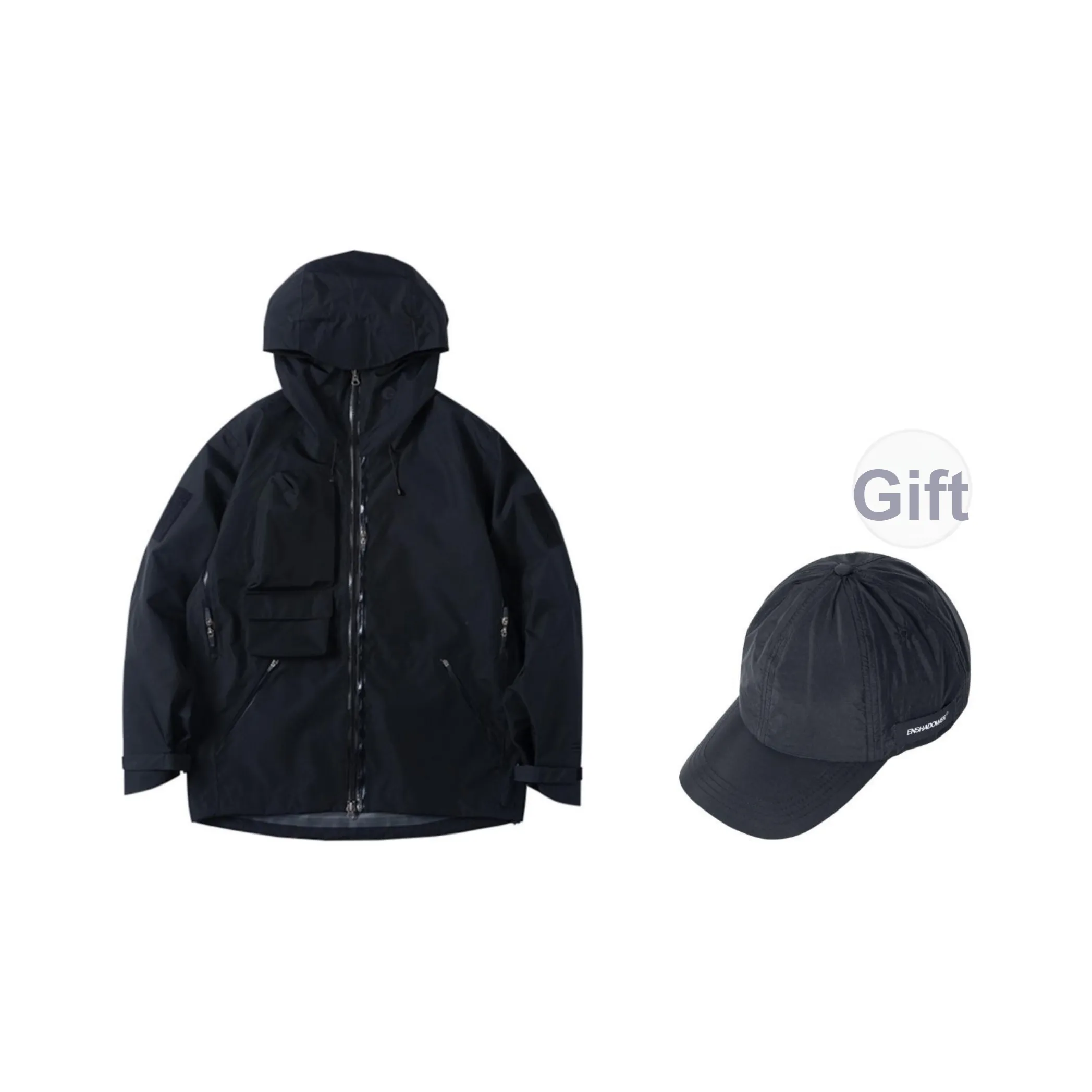 ENSHADOWER Ветровка Унисекс Черный