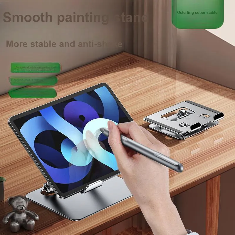 LZL Tablet Stands 360 Degree Rotating Painting Gaming Dedicated Support Stand For Live Streaming Cell Phone Flat Stand-4