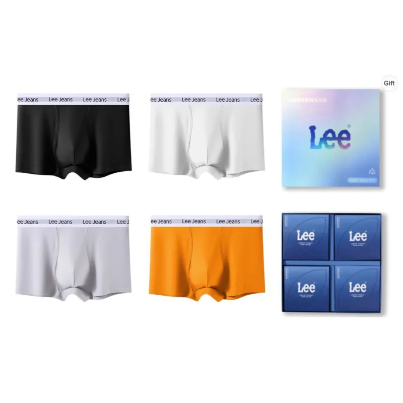 Lee Underpants Men's 4 Pack Gift Box Set-10