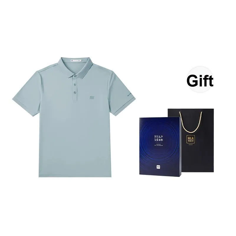 HLA Short Sleeved Polo Shirt Men's-2