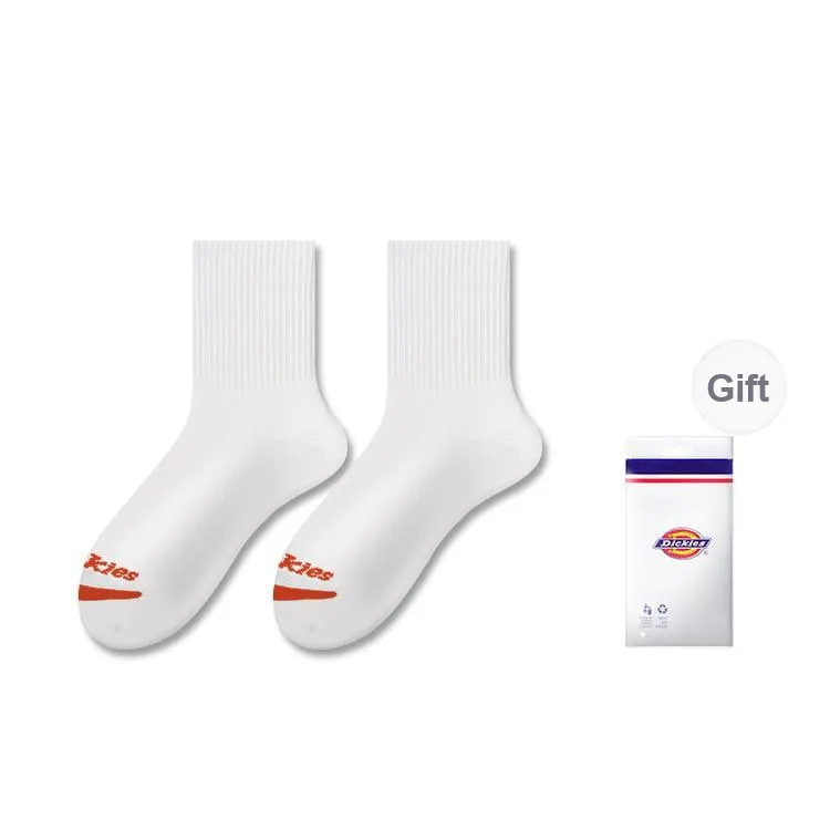 Dickies High Rebound Comfortable Skin Friendly Fall Winter Crew Socks Unisex-12