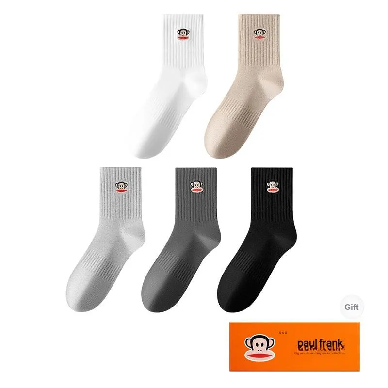 PAUL FRANK Stockings Men's 5 Pack Gift Box Set-6