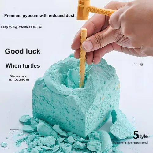PINUOKAOGU! Счастливый Черепаха Археологические Наборы Одежды TREASURE HUNTING Игрушка Слепые Коробки Один Blind Коробка