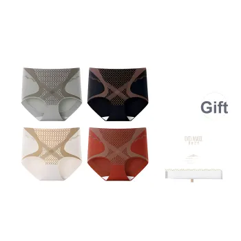 XIA.WA.ZHI.XIU Underpants Women's Box 4 Pack