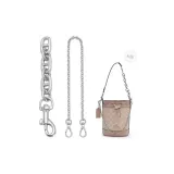 [Silver]Pig Nose Extender Chain 12cm+Decorative Chain