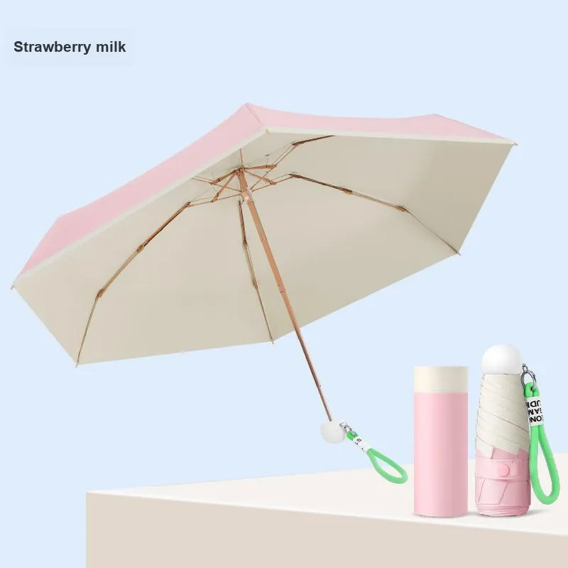 Imono Portable Foldable Sun And Rain Dual Use Umbrella-1
