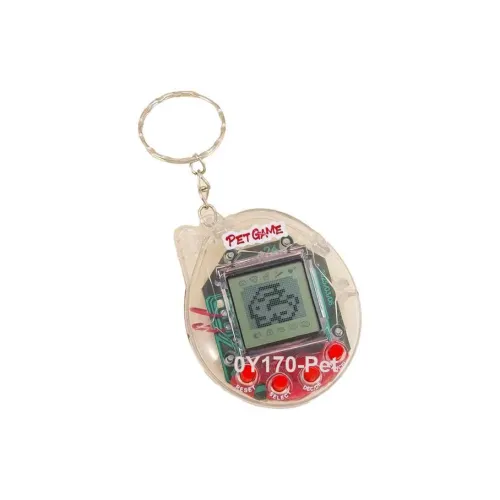 OUYILIAN Веселье Электронный ПЭТ Устройство Ручной Кормление Эльф Тамагочи Черный и Белый ЭКРАН