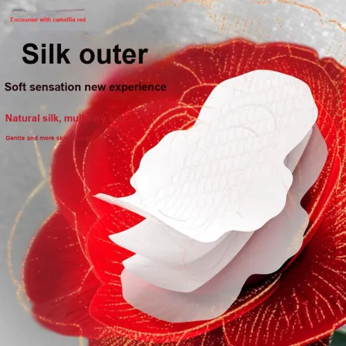 YIYING Красный Встреча Камелия Повседневный Использование Гигиенические прокладки Дружелюбные к коже и Дышащие 240 мм*8 шт. 1 шт. 5 сумок 12 сумок