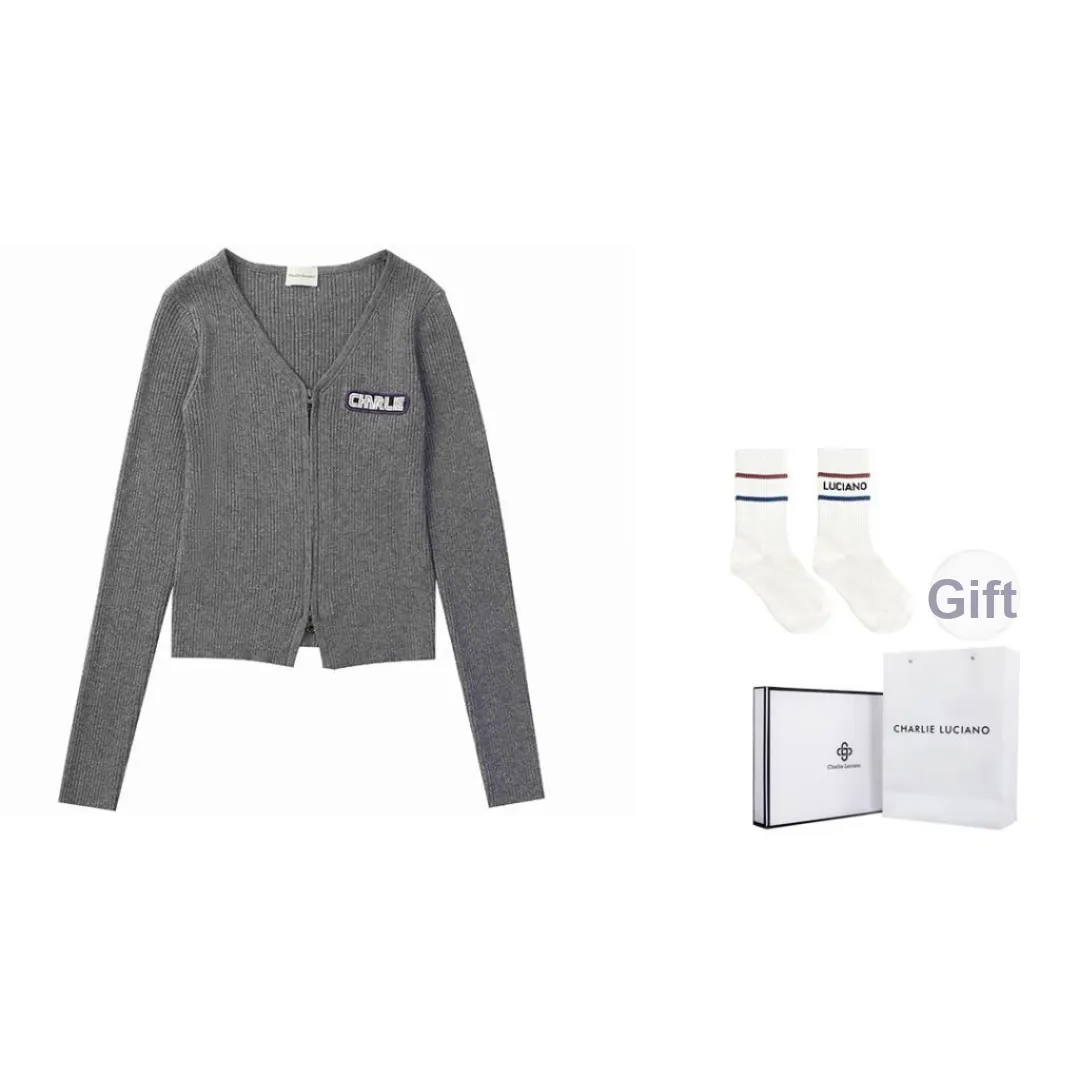 Charlie Luciano Knitwear Women's Dark Gray