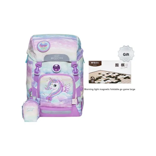 BECKMANN Полиэстер Рюкзак Студенческий Рюкзак Средний Детский Розовый