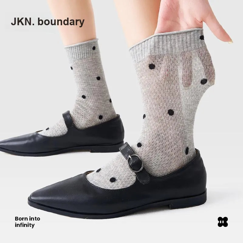 JKN Mid Calf Socks Women's Combo Set-10