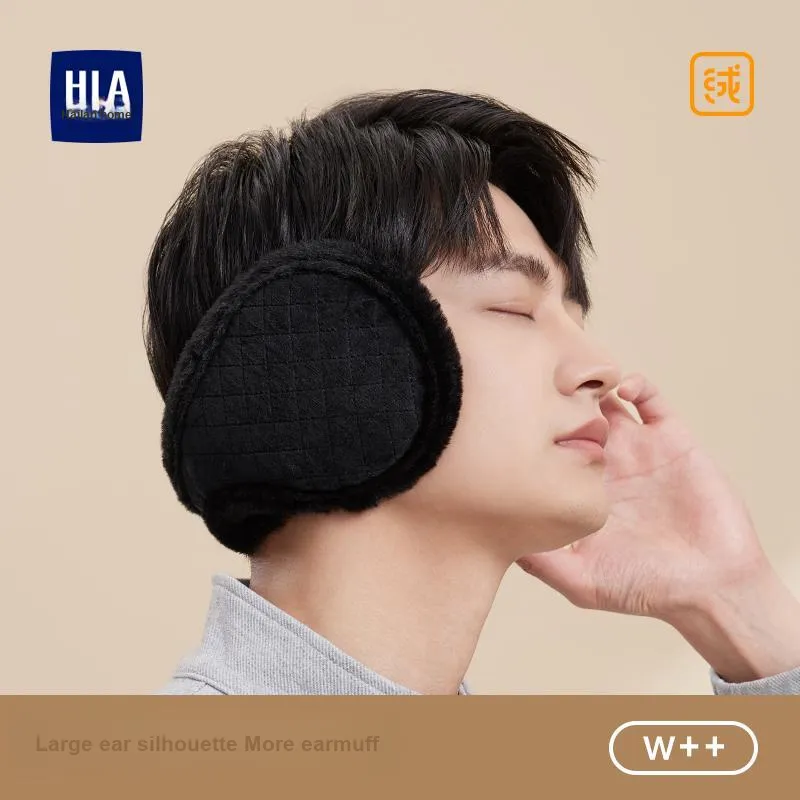 HLA Polyester Ear Warmers Men's-2