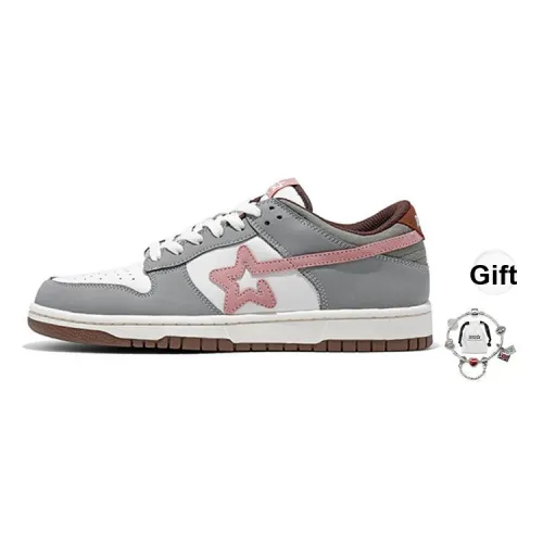 RIPSTAR SKBD Low Slip Resistant Shock Absorbers Low Top Skateboard Shoes Unisex Ueno bb4679 Color Scheme