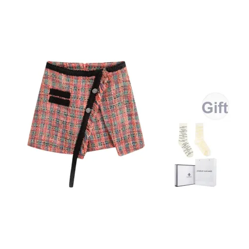 Charlie Luciano Повседневные короткие юбки Женские Розовый