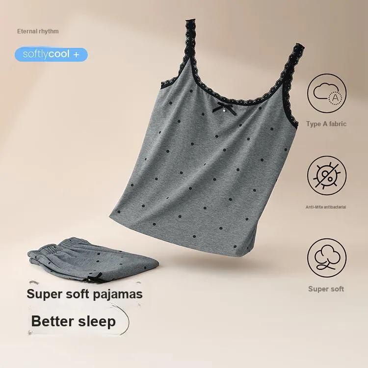 JINGYUN Pajama Set Women's Starlight Gray-1