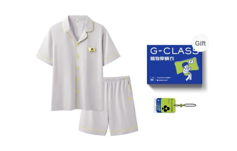 YOUKESHU Upgraded Pajama Set Unisex Box+Shopping Bag Random Packaging-116