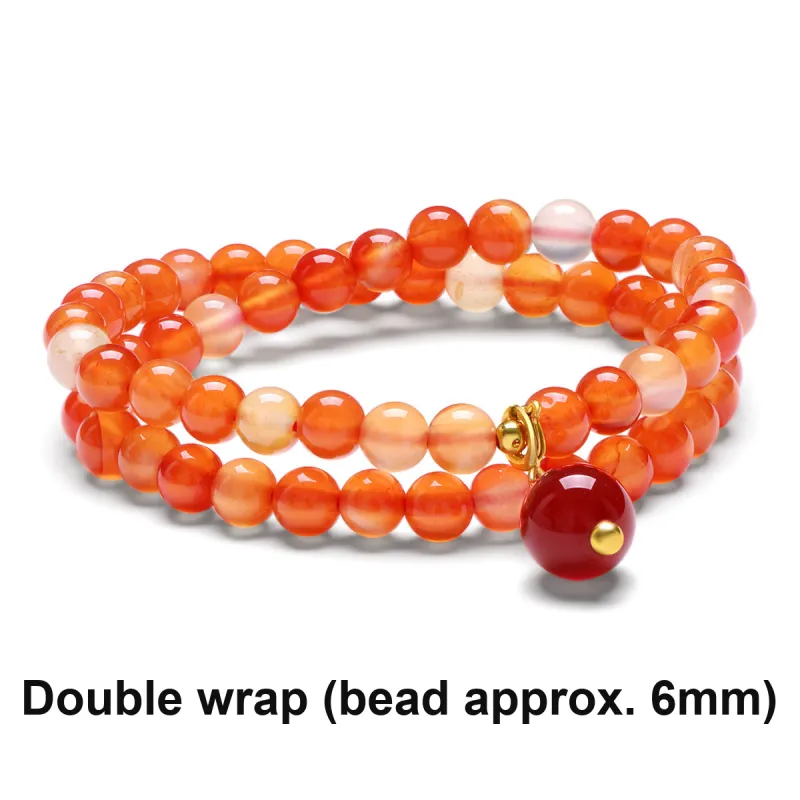 MARY WINDSOR Agate Bracelets Unisex-2
