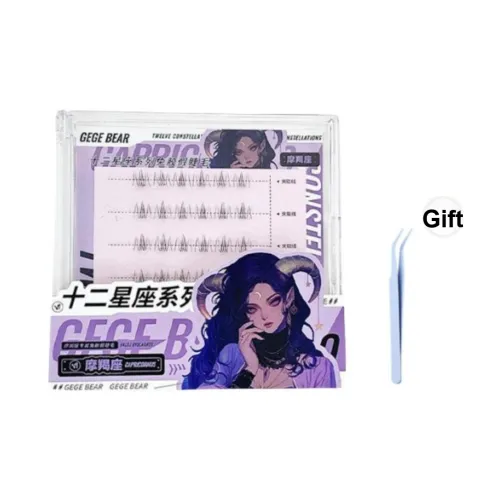 Gege Bear Козерог Накладные ресницы Естественный Увеличивающий Стиль