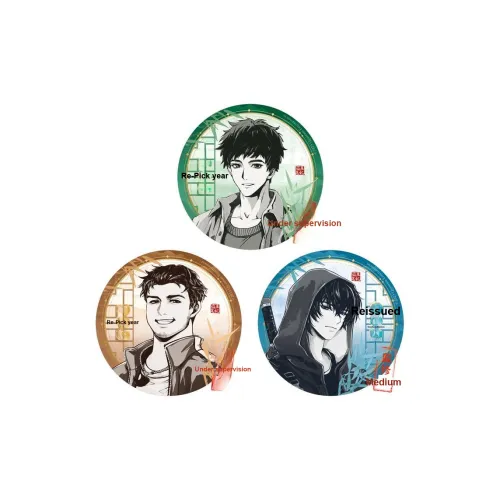 Xhdm Потерянная гробница Recollect The Year Collection У Се Чжан Цилин Wang Yehan Значки