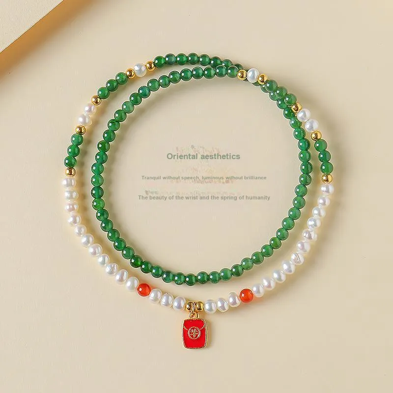 With The Heart Of The Jade Ice Glutinous Jadeite Bracelets Women's-4