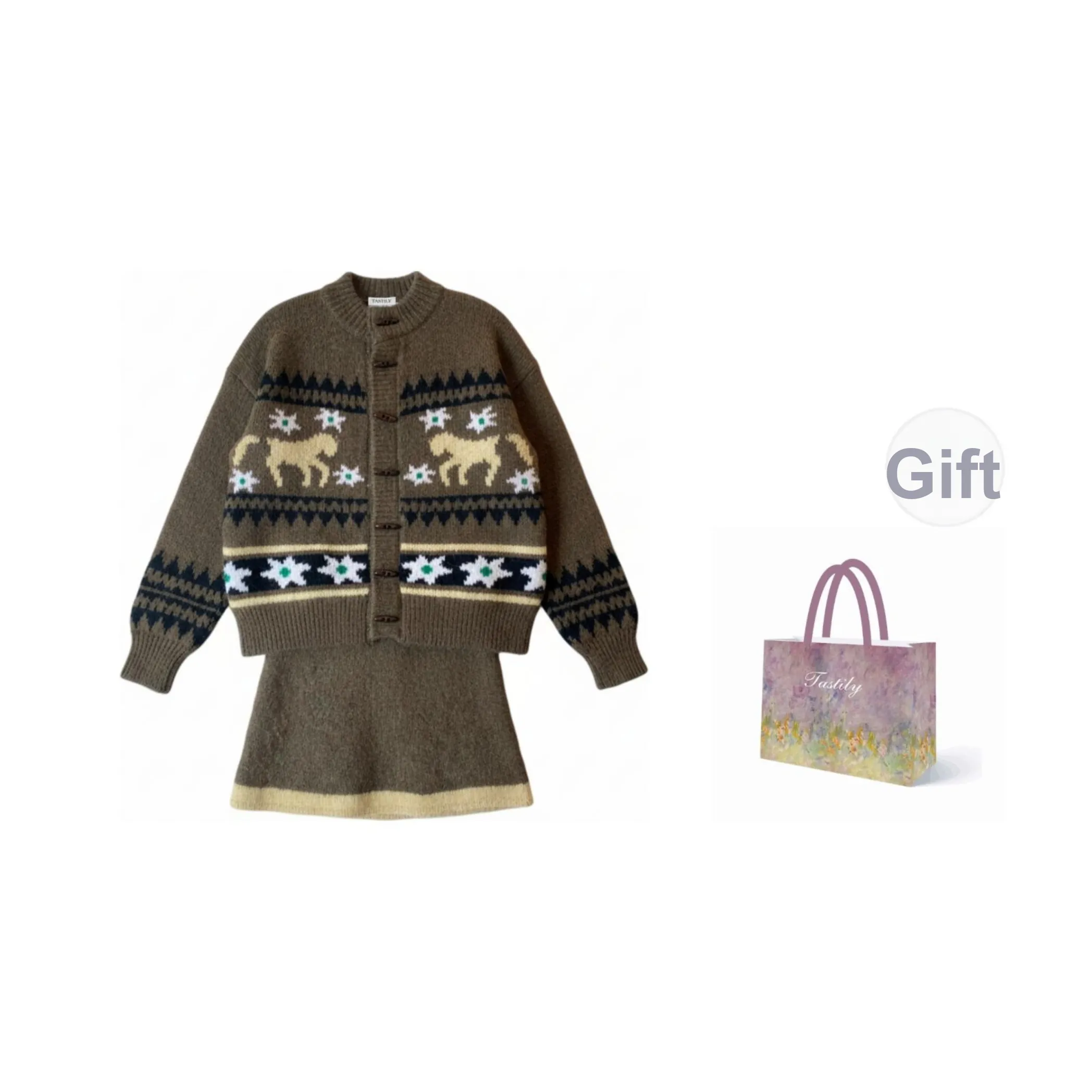 TASTILY Женские Комплекты с Юбкой