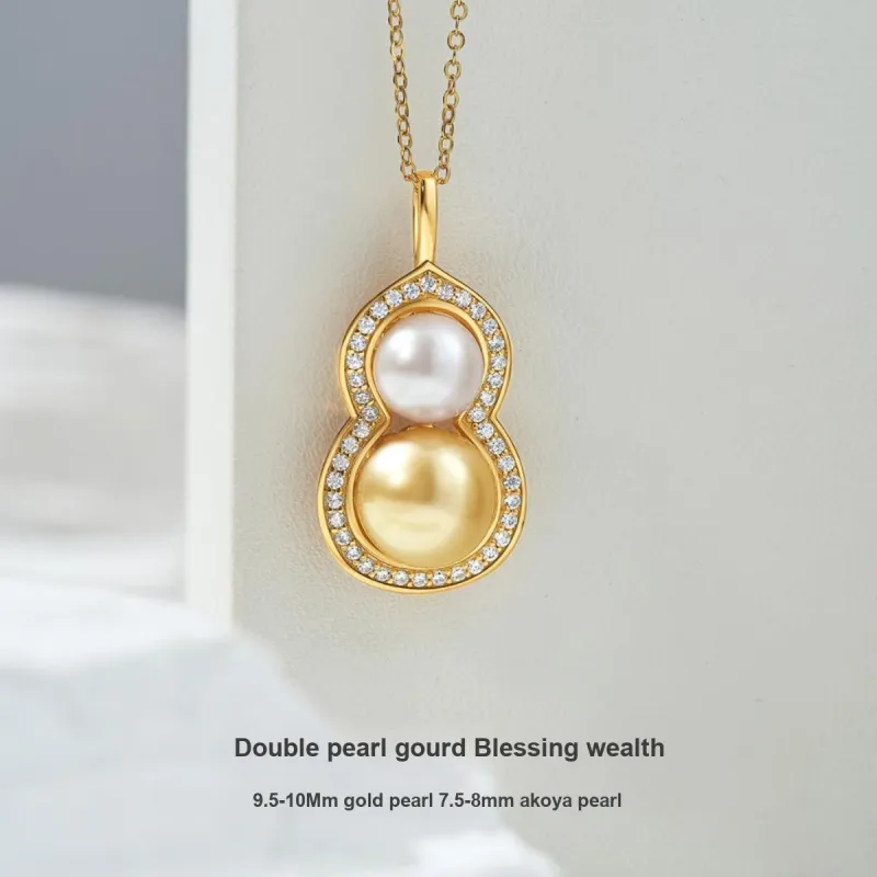 ME LUXE Pearl Pendant, Niche Design Women's-3