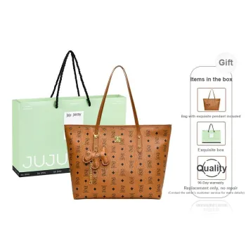 Juju Jimmy PU Shoulder Bag Large Size Women's Multicolor