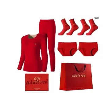MIIOW Honmei Honmei Series Thermal Set Women's Gift Box Set Red